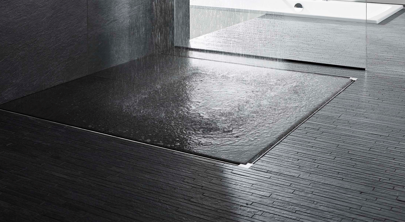 Viega - Advantix Vario Shower Channel. Can be installed in L Shape, U Shape or Single LIne.