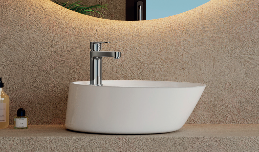 Jaquar: Vignette Prime - Single Lever Basin Mixer with Stainless Steel Finish